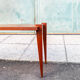 Table basse en bois de teck Italia années 60