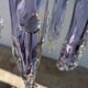 1970s Murano Iridescent Glass Ceiling Chandelier