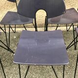 Set of 36 stackable chairs by Walter Leeman for Kusch & Co