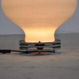 Italian opaline lamp 1970s