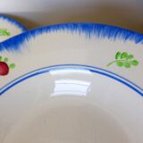 4 deep plates from Gien, Bagatelle model 210746