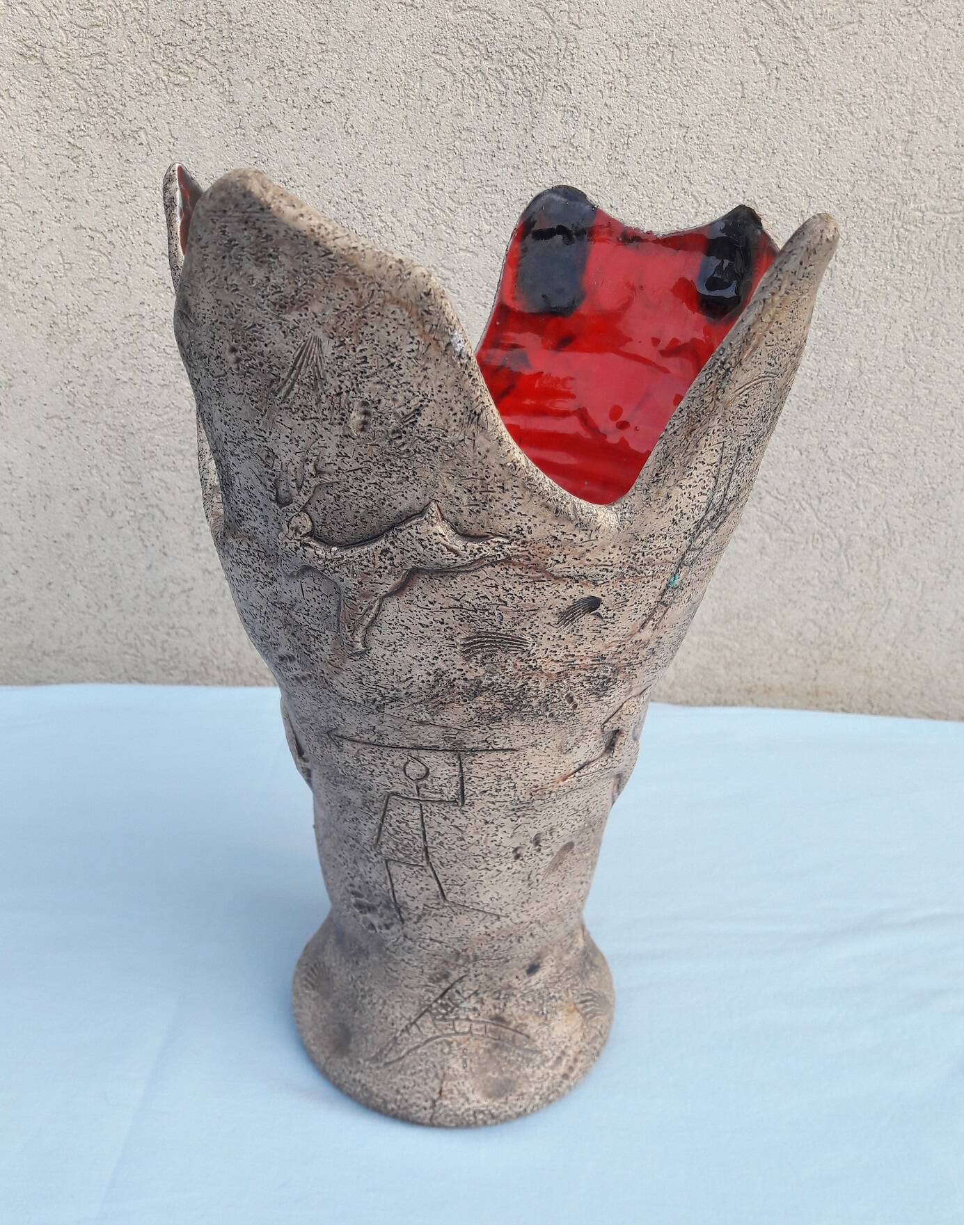 Ceramic vase Francis Triay