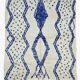 Tribal Azilal rug from Morocco - 225 x 186 cm