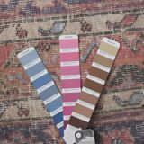 Vintage Turkish rug from Oushak, handwoven 66x730 cm