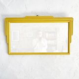 Horizontal art deco mirror