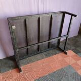 Large industrial metal coffee table