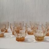 Set of 10 shot glasses - rosaline