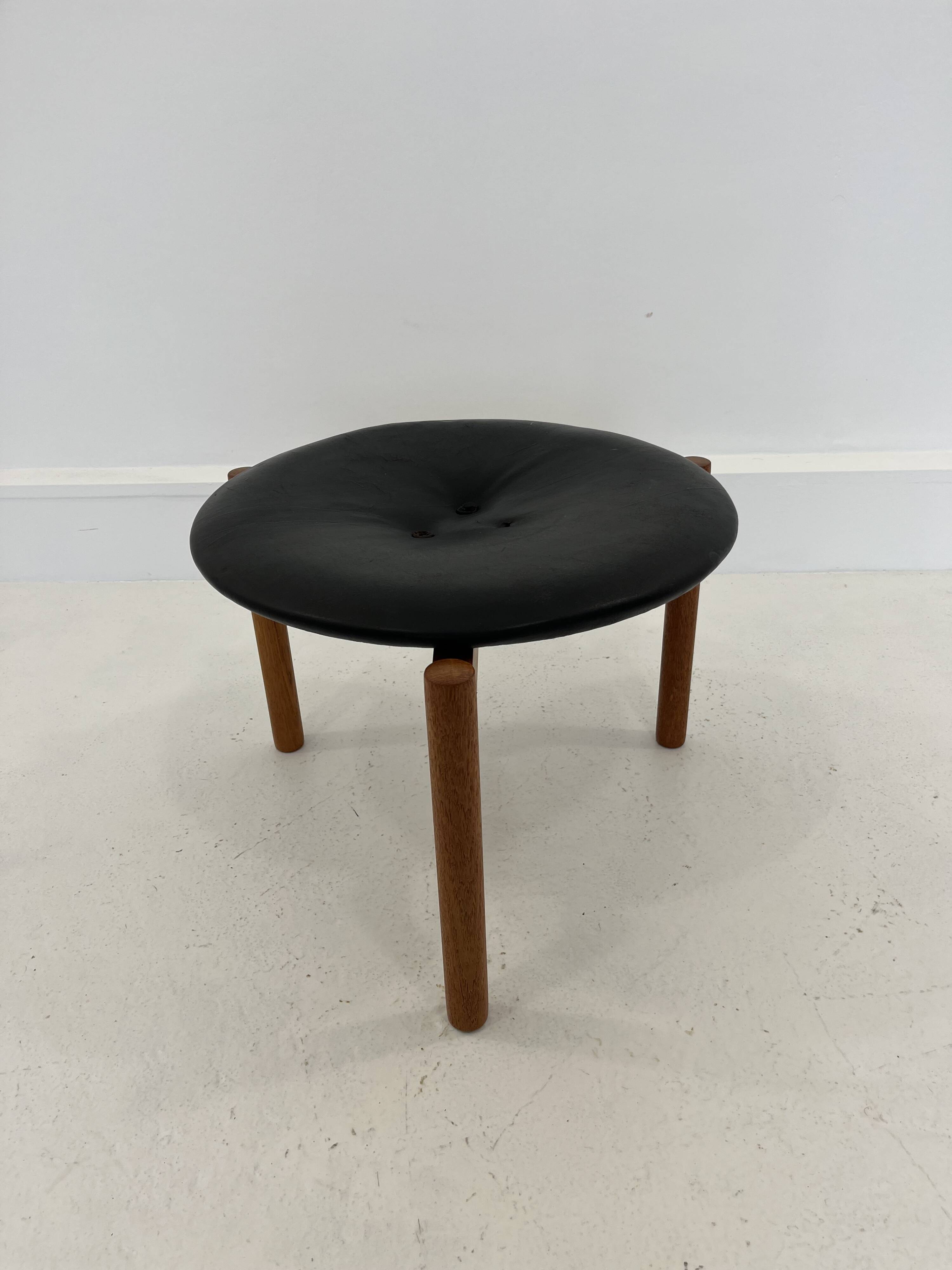 Swedish Stool by Uno & Östen Kristiansson for Luxus, 1950s