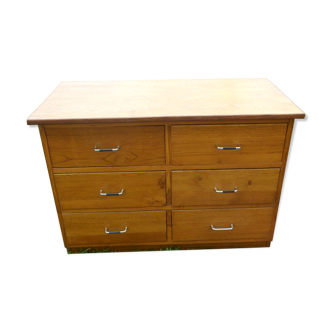 6 vintage drawer chest f drawers