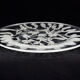 Crystal plate Gui Lalique pattern