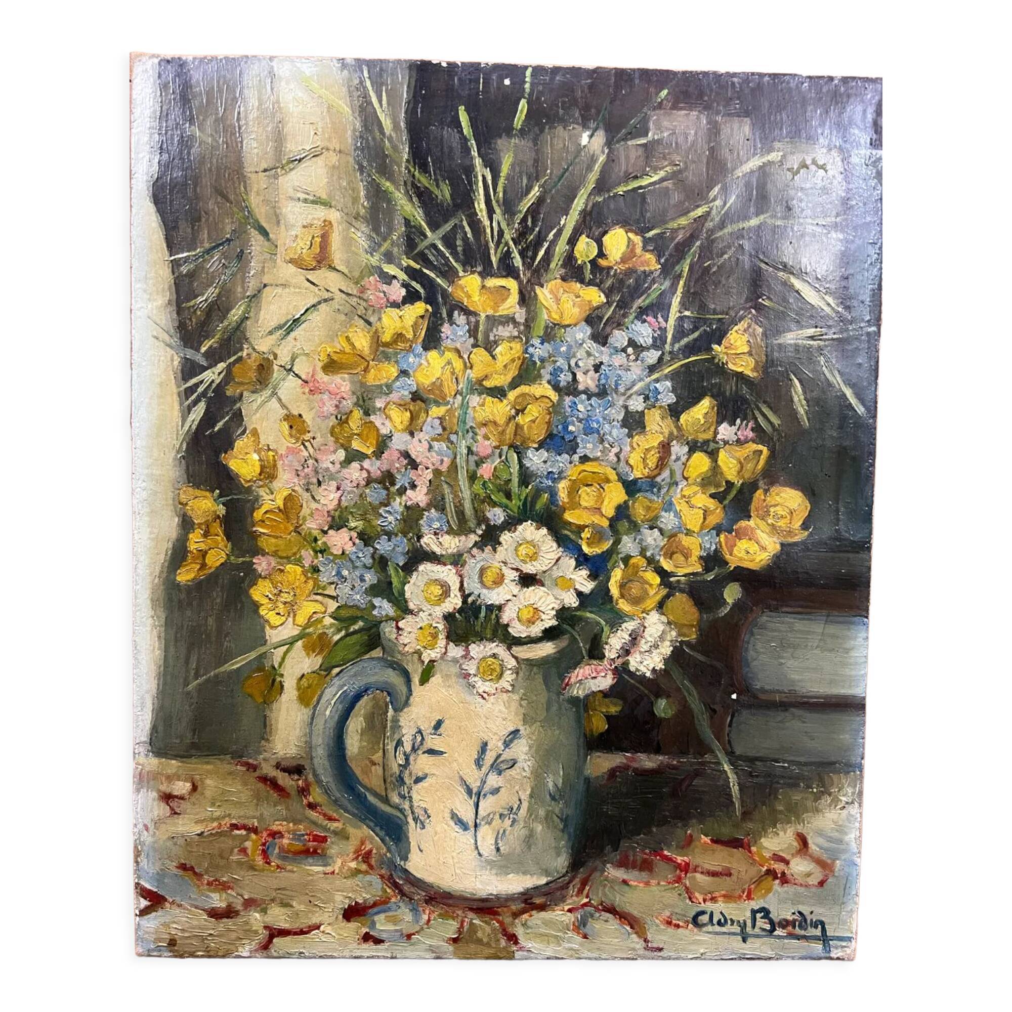 Table bouquet of country flowers