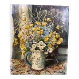 Table bouquet of country flowers