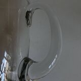 XXL Pippi Bubble Pitcher by Kosta Boda Sweden 1970 in Crystal Sounding Scandinavian Carafe