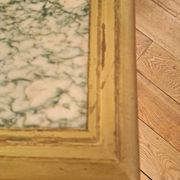 Table de salon style Louis XVI en bois peint
