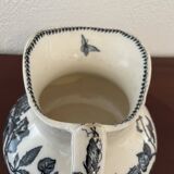 Black ironstone pitcher