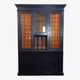 Vintage painted wooden bookshelf