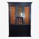Vintage painted wooden bookshelf