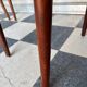 Set of 5 chairs from the 1950s designed by Georg Leowald.