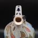 Art Deco Enameled Flower Ewer Vase Signed Amphora Czech Republic