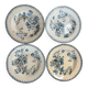 Set of 4 gien ironstone soup plates