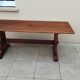 Antique vintage solid oak monastery farmhouse table