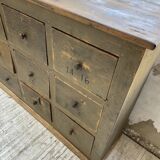 Green patina workshop furniture