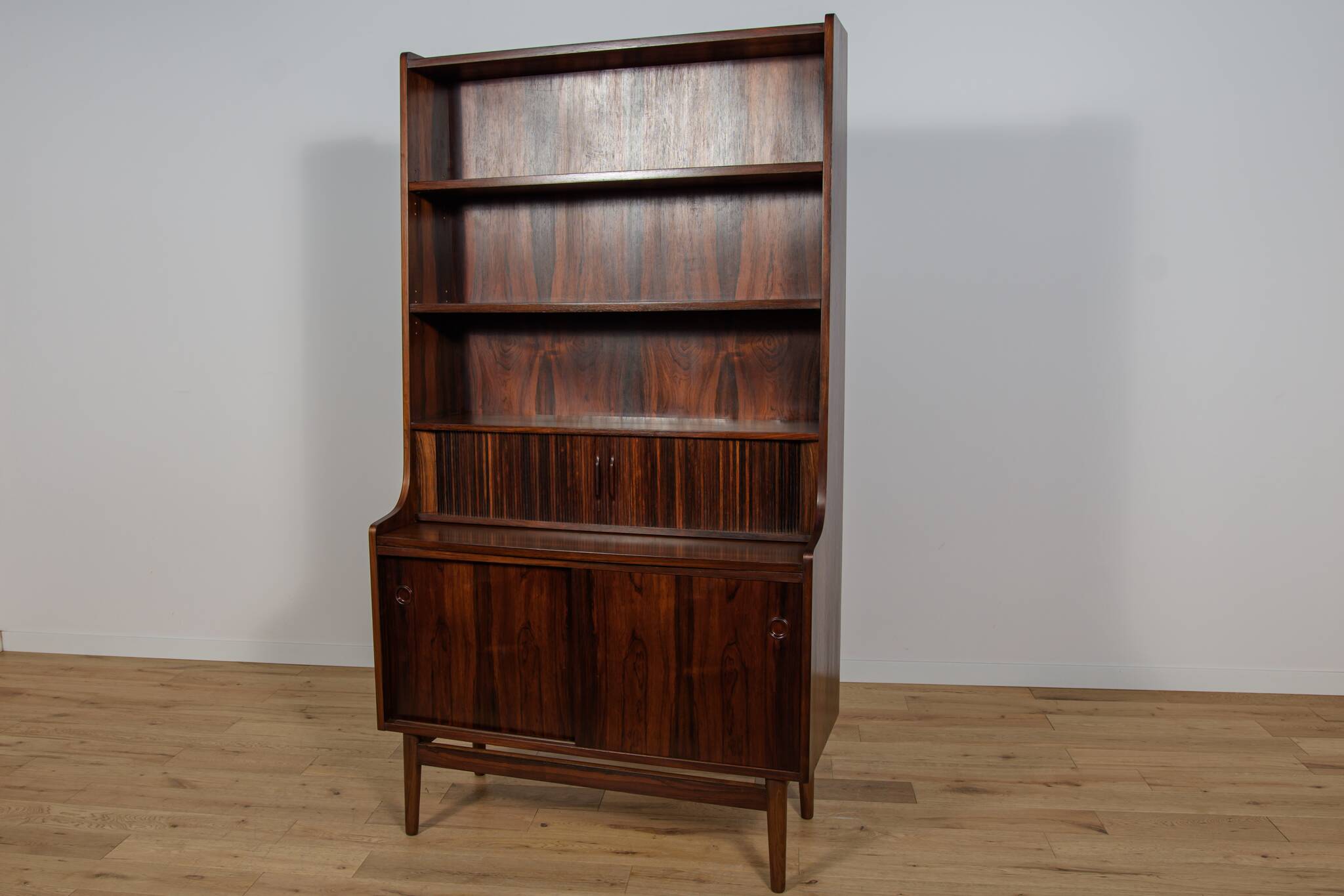 Mid-Century Rosewood Shelf by Johannes Sorth for Bornholm, Denmark, 1960s