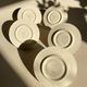 Vintage coffee service Longchamp – French earthenware, 1970s