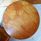 70s rattan coffee table