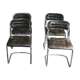 Lot de 4 chaises vintage