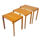 Tables gigognes de Rex Raab pour Wilhelm Renz, années 1960