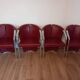 Set of 4 Estel Italian armchairs, designed by Favaretto & Partners
