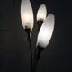 Lampadaire doré des années 60