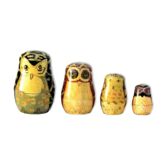 Matriochkas Hiboux en bois