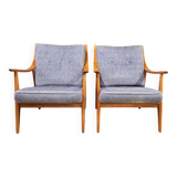 Pair of Scandinavian armchairs, 1960