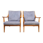 Pair of Scandinavian armchairs, 1960