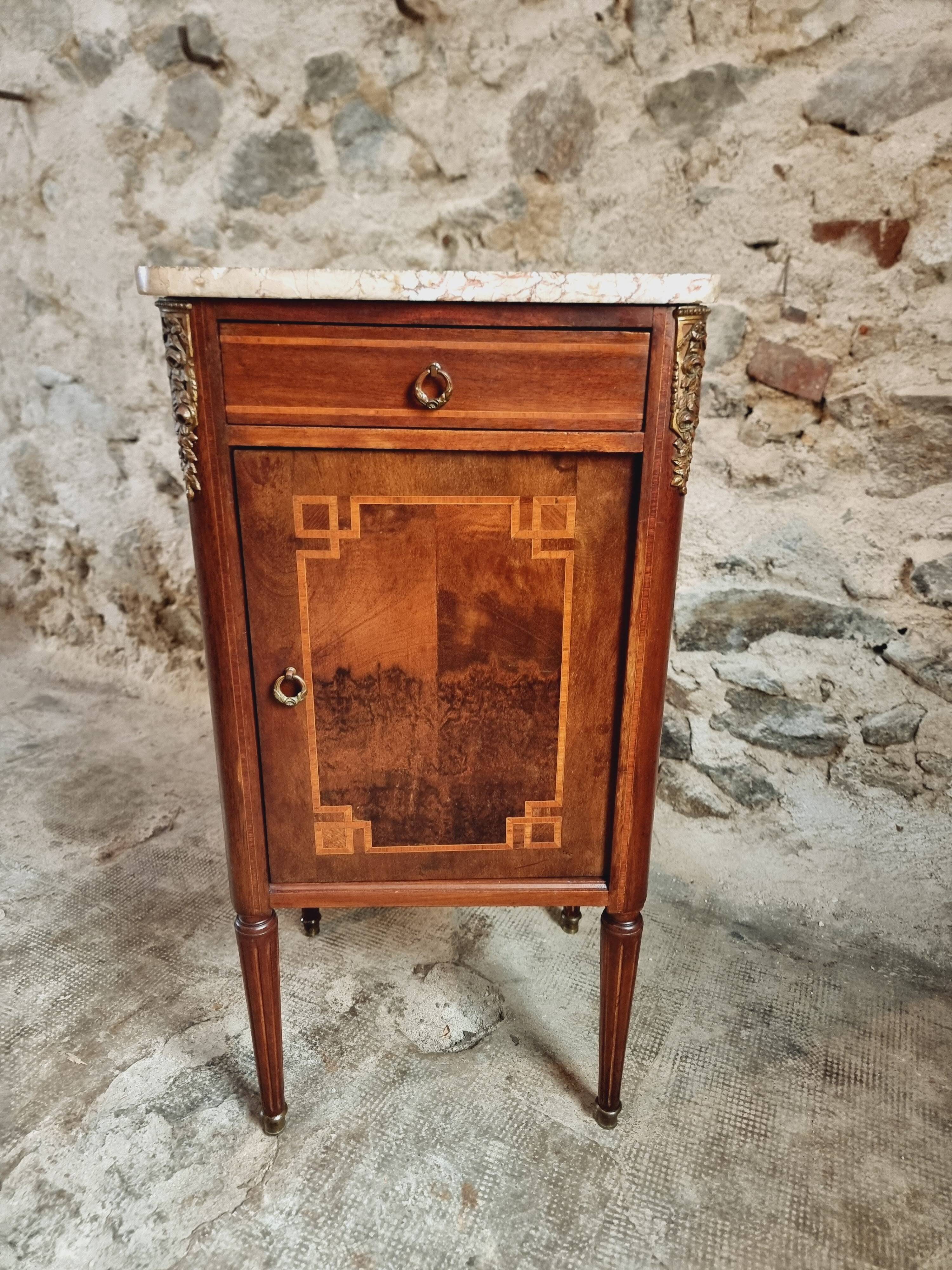 Petit meuble d'appoint de style Empire – Vers 1900
