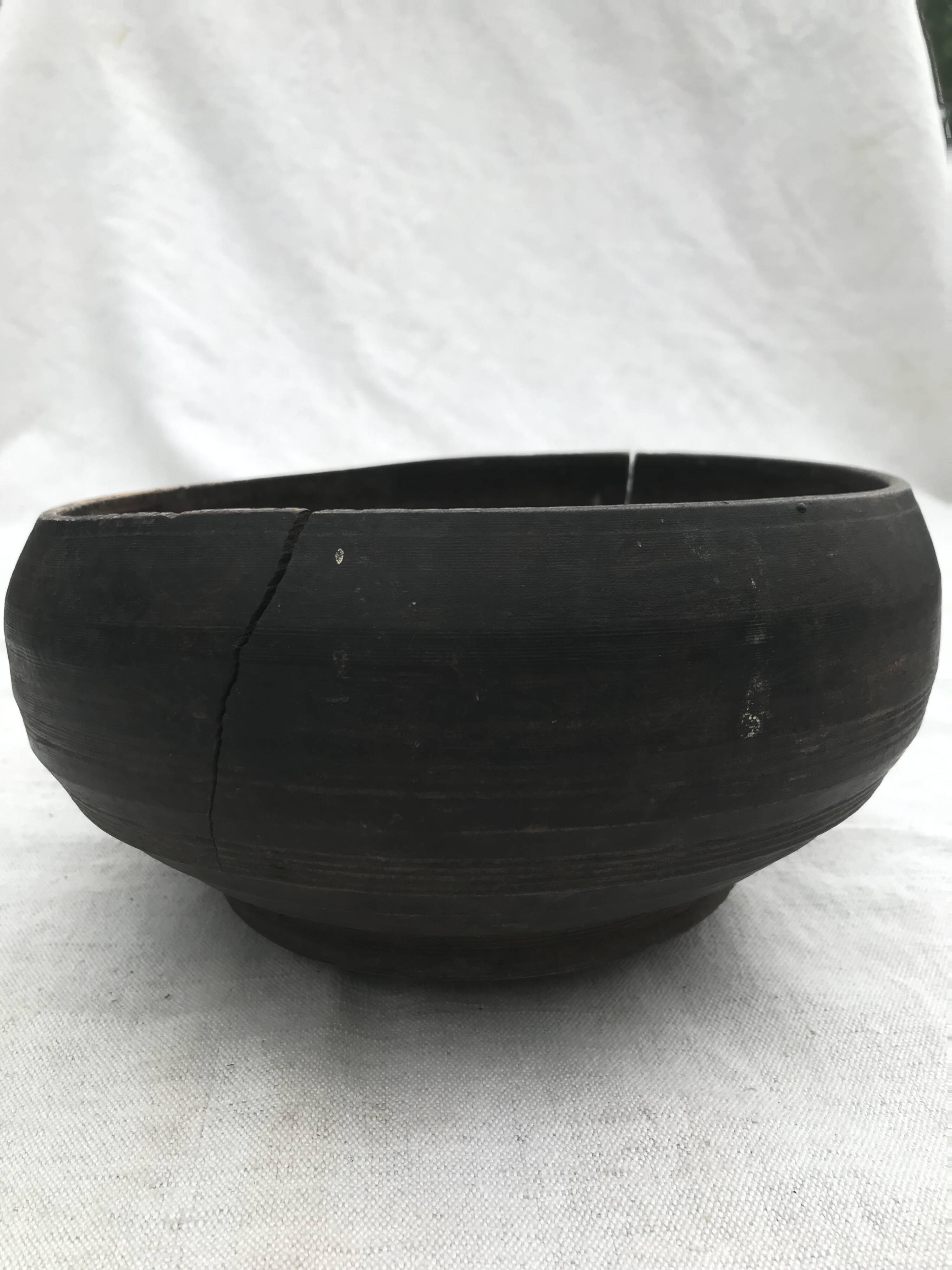 Antique wooden bowl