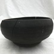 Antique bol en bois