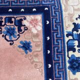 Handmade chinese vintage carpet 123x186 cm