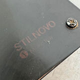 Iconic Black Samurai Floor Lamp by Shigeaki Asahari for Stilnovo, 1980