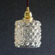 suspension of the 50s in engraved glass