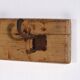 Antique solid wood coat rack (c.1920) #45