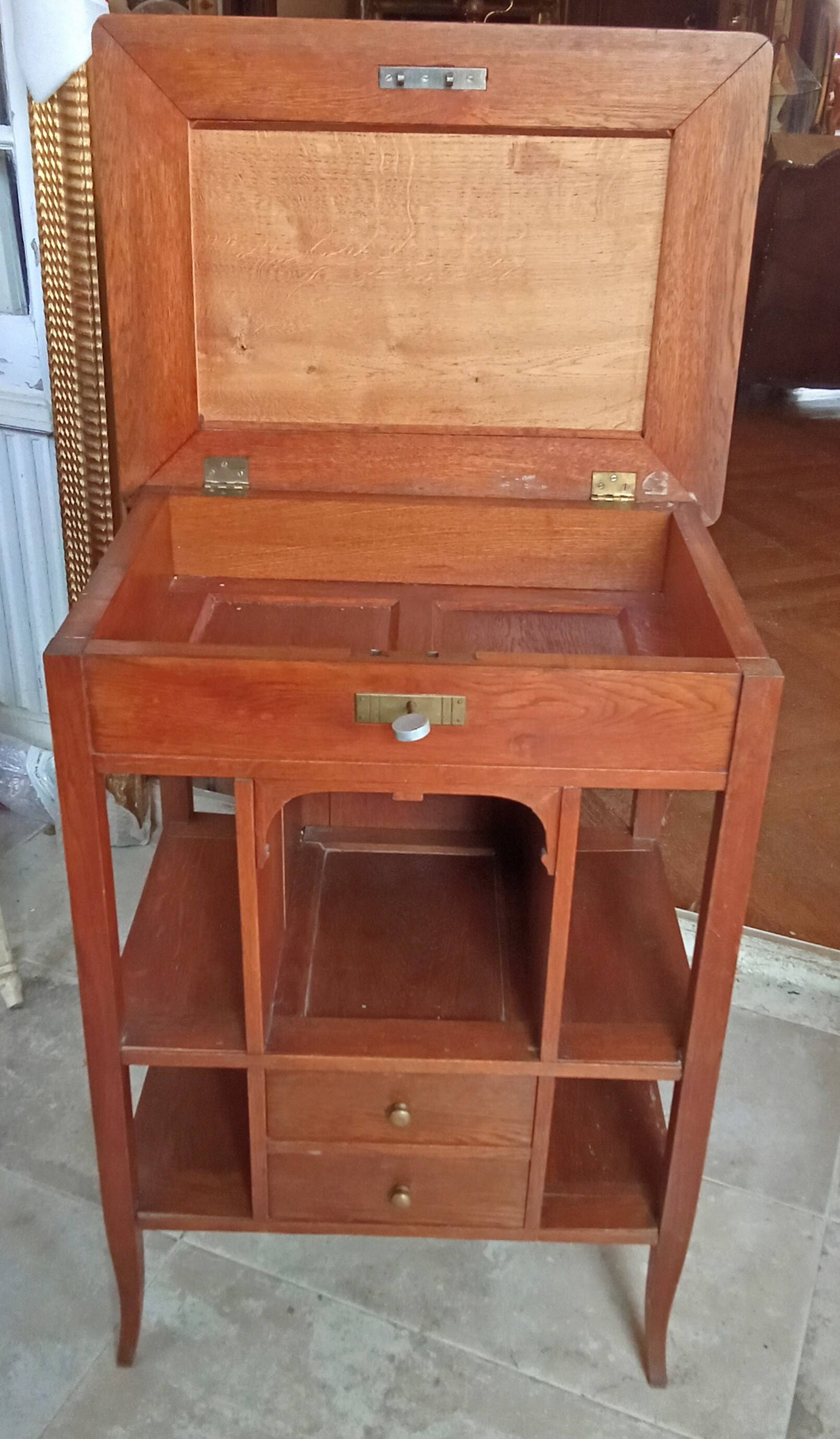 Vintage storage cabinet Art Deco