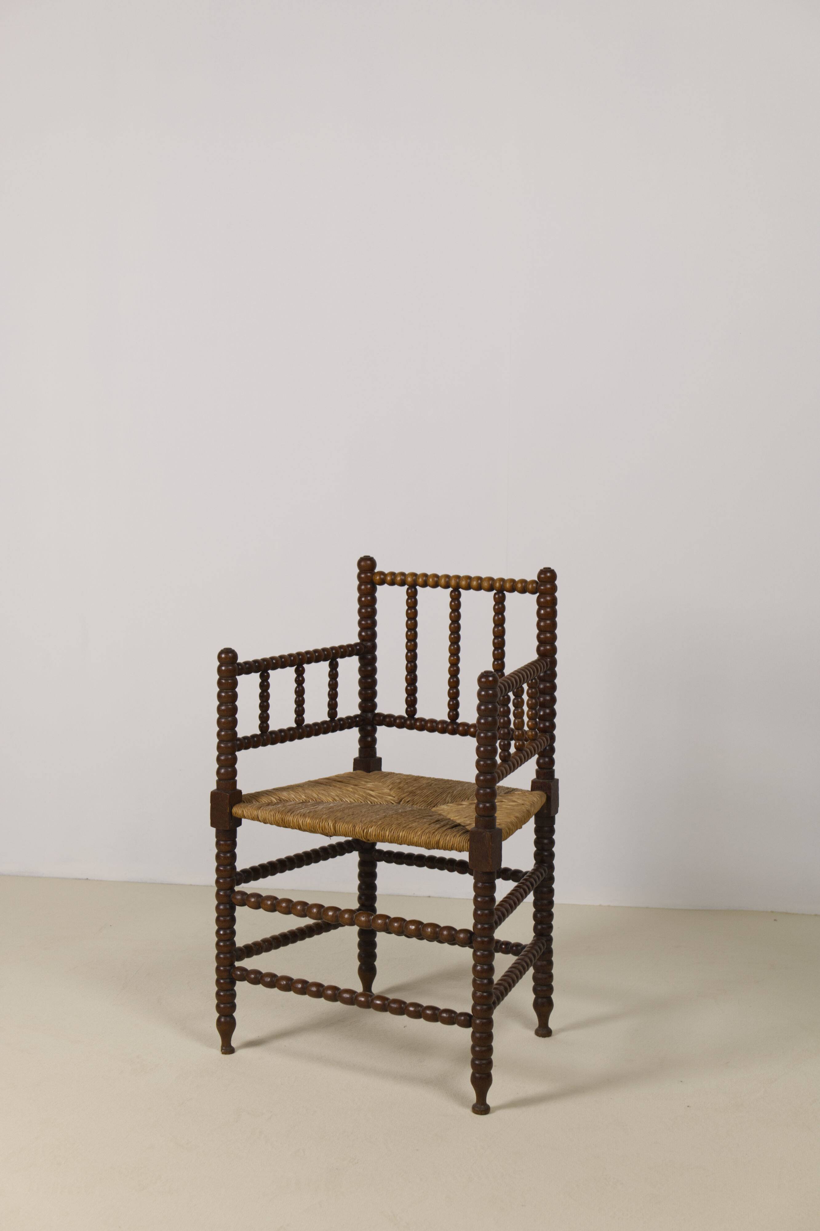 Fauteuil Bobbin vintage