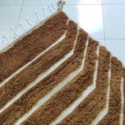 Traditional handmade pure wool Berber rug size 150x250 cm