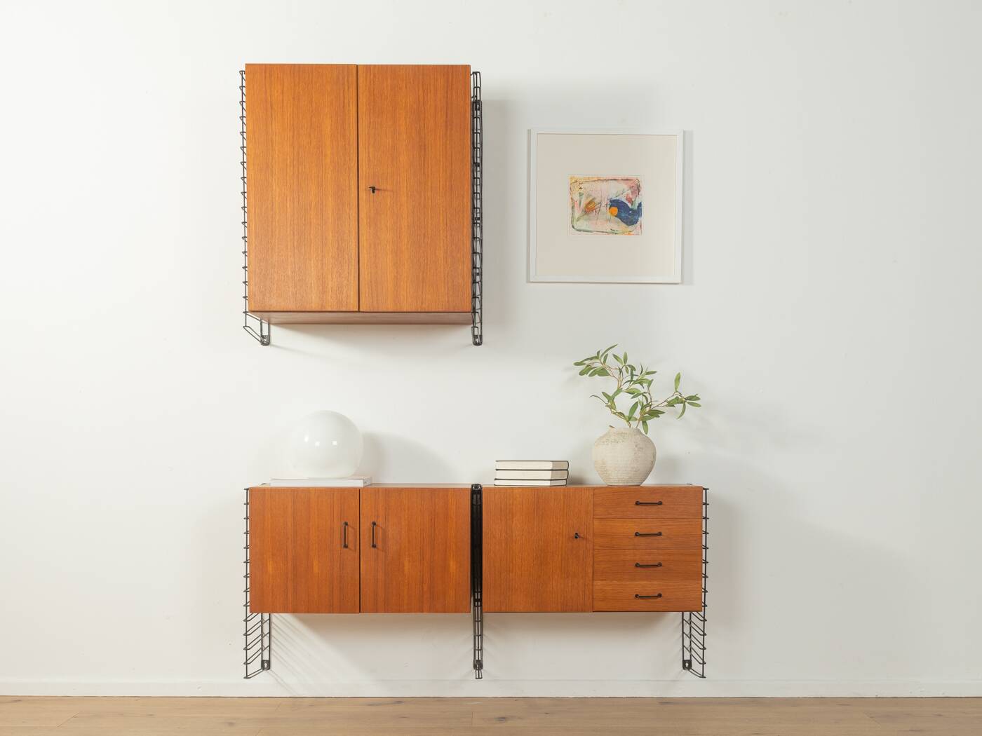 1960s wall shelf, Musterring, vintage