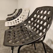 Vintage coquillage chairs by Pierre Guariche for Meurop, 1960
