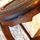 Round wooden plant holder / 40s-50s