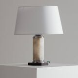 ART DECO ALABASTER LAMP, 1930s